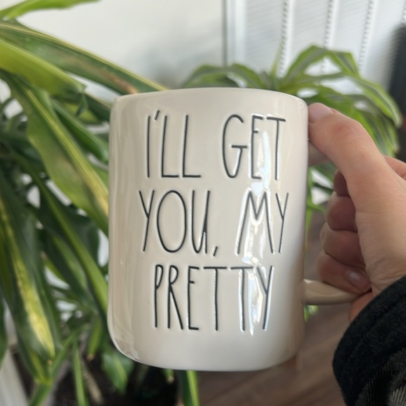 🌈💚 Rae Dunn wizard of OZ set of 5 mugs and one over the rainbow jar - Picture 5 of 5